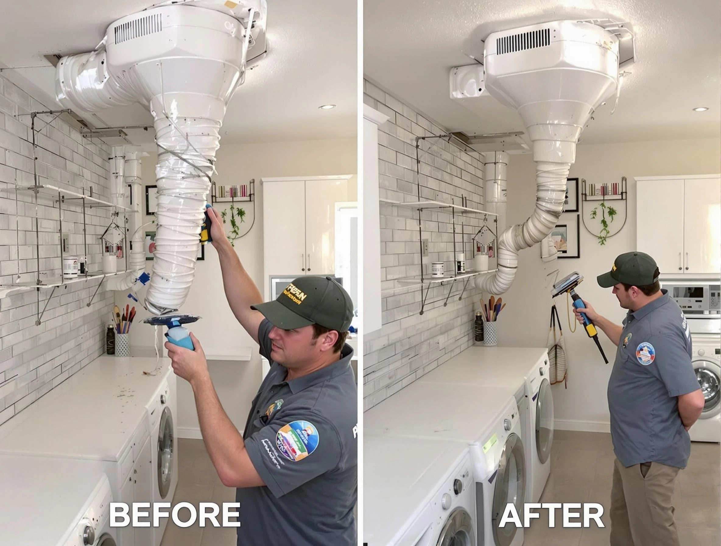 Professional dryer exhaust vent cleaning by Irondale Dryer Vent Cleaning in Irondale