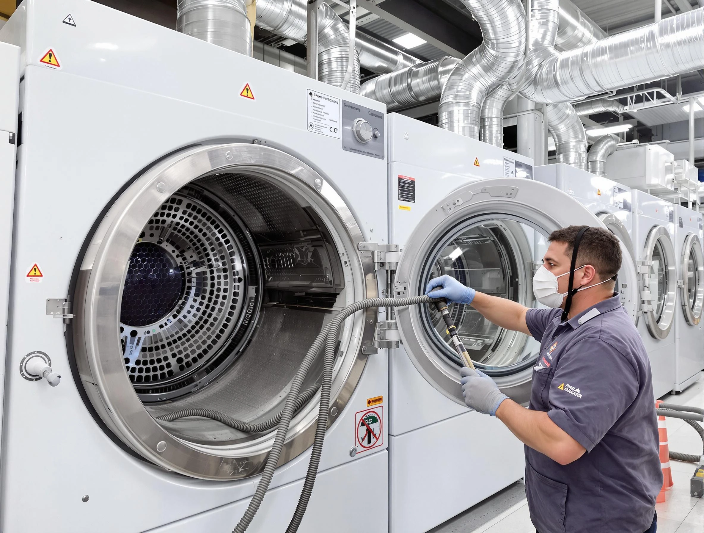 Industrial-grade dryer vent cleaning by Irondale Dryer Vent Cleaning in Irondale